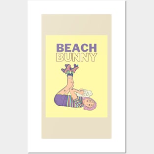 Beach Bunny Posters and Art